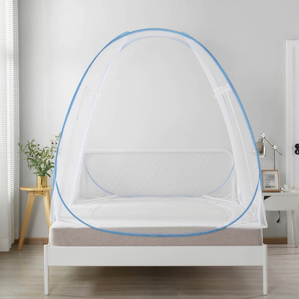 Sleep Time Cold Air Mosquito Blocking Pop Up Bed Tent