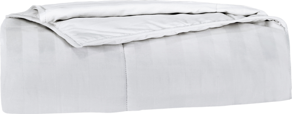 Cottonpure 300 Thread Count Cotton Damask Stripe Blanket