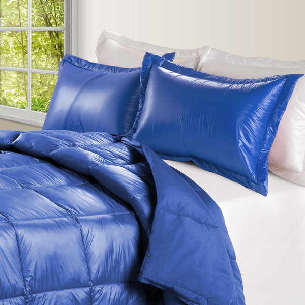 Puff High Loft Indoor/Outdoor Water Resistant Comforter With Extra Strong Nylon Cover