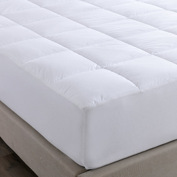 Eco Life 100% Cotton Plush Soft Mattress Pad