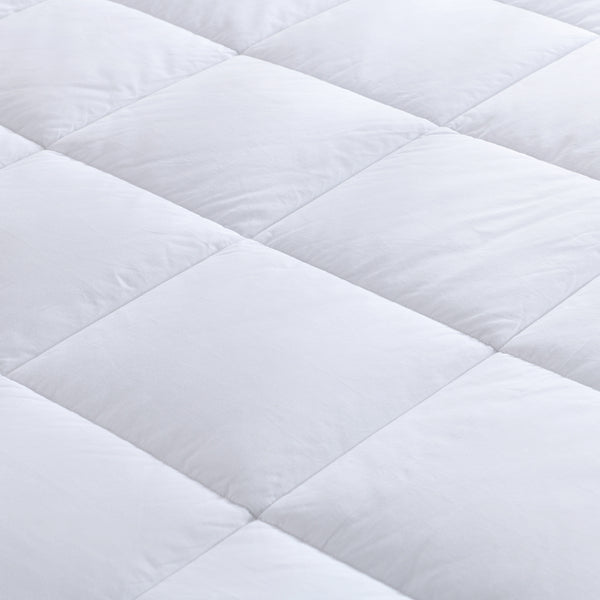 Eco Life 100% Cotton Plush Soft Mattress Pad