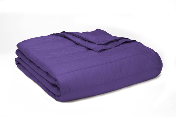 Puff Down Alternative Indoor/Outdoor Water Resistant Blanket With Extra Strong Nylon Cover