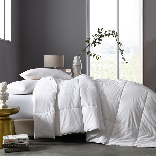 Cottonlux 500 Thread Count Cotton Filled All Natural 100% Cotton Comforter