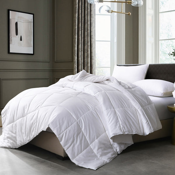 Cottonlux 500 Thread Count Cotton Filled All Natural 100% Cotton Comforter