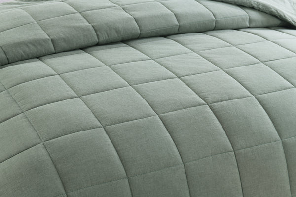 Messy Bed Washed Cotton Bed Blanket