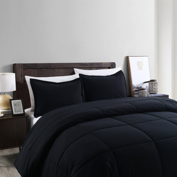 Messy Bed Washed Cotton Comforter Mini Set