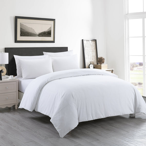 Messy Bed Washed Cotton Duvet Cover Mini Set