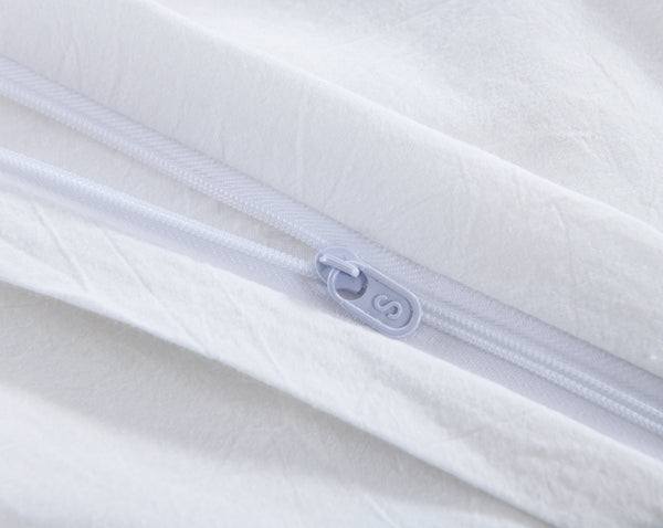 Messy Bed Washed Cotton Duvet Cover Mini Set