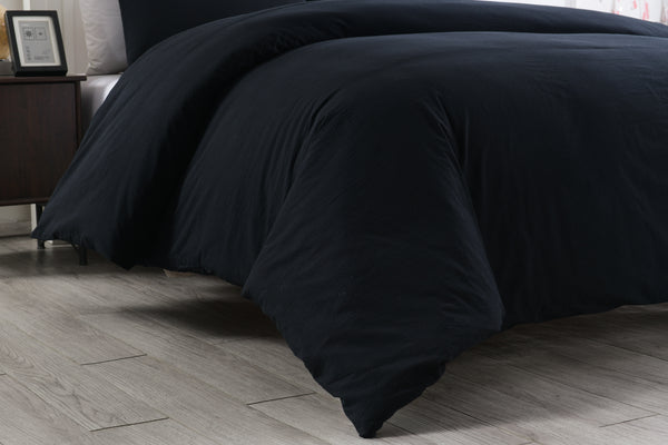 Messy Bed Washed Cotton Duvet Cover Mini Set