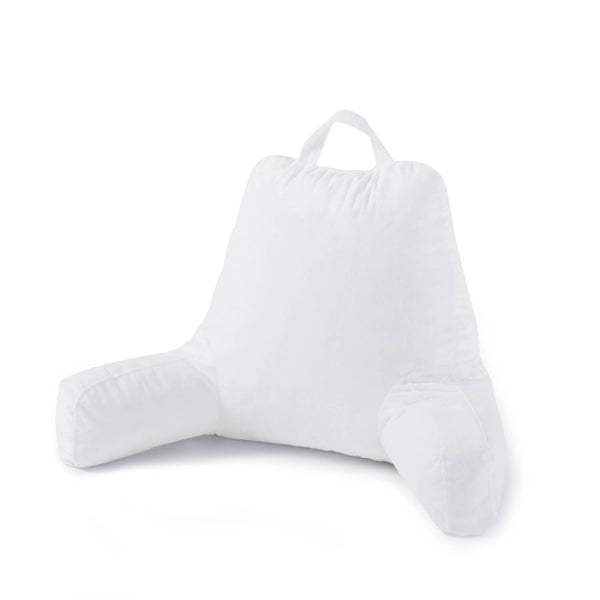 Retreat Life Plush Velvet Luxury Back Rest Pillow for Reading, Homeschool, Watching TV, Relaxing