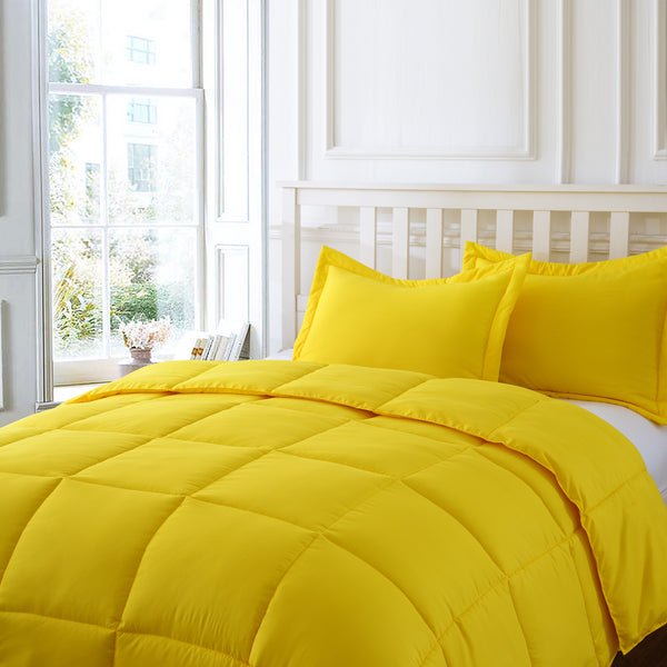 Lotus Home Water and Stain Resistant Comforter Set