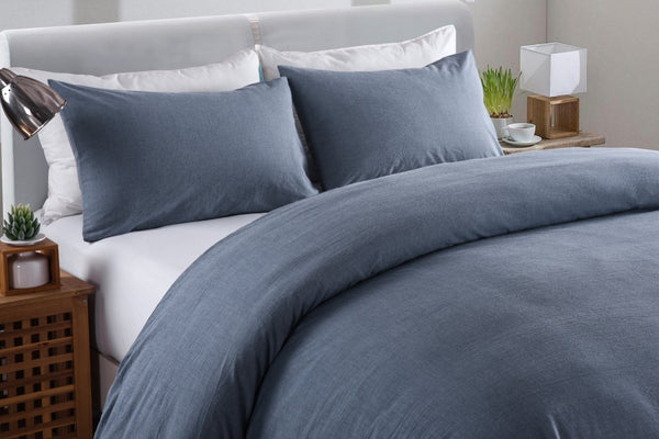 Messy Bed Washed Cotton Duvet Cover Mini Set