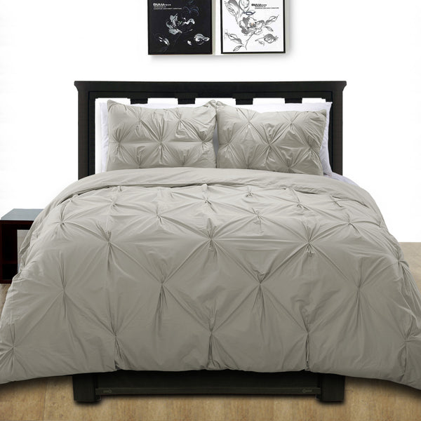 Cottonpure Cottonesque Pintuck Duvet Cover Set