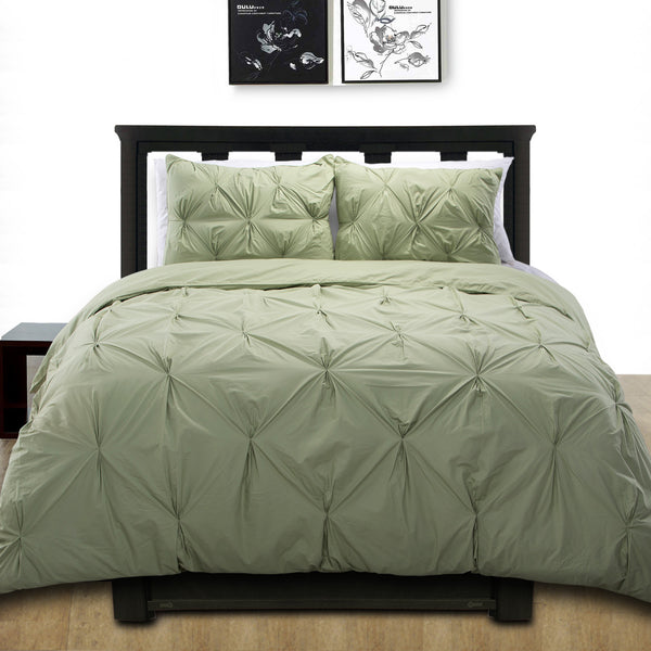 Cottonpure Cottonesque Pintuck Duvet Cover Set