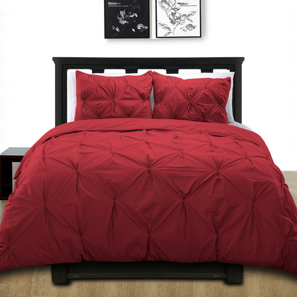 Cottonpure Cottonesque Pintuck Duvet Cover Set