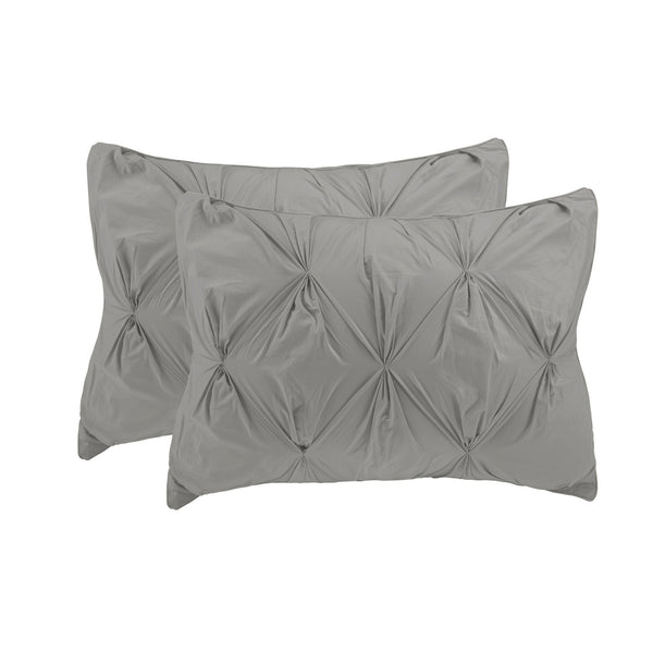 Cottonpure Cottonesque Pintuck Duvet Cover Set