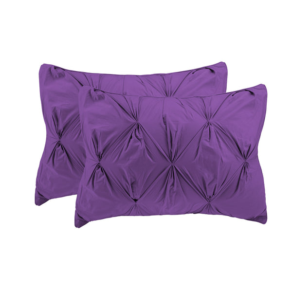 Cottonpure Cottonesque Pintuck Duvet Cover Set