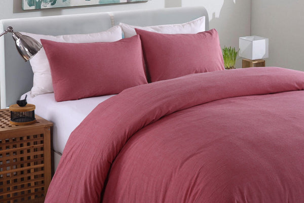 Messy Bed Washed Cotton Duvet Cover Mini Set
