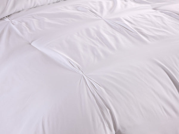 Lotus Home Water and Stain Resistant Pintuck Comforter Set